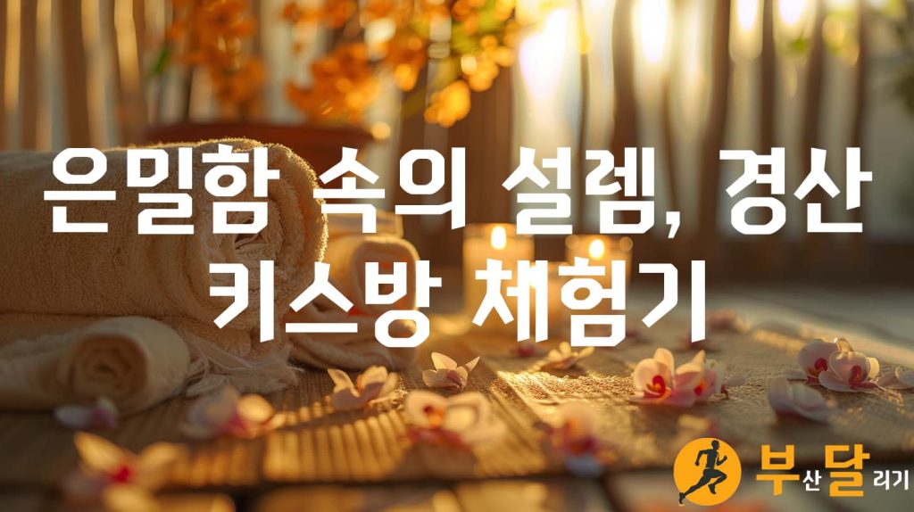 은밀함 속의 설렘, 경산 키스방 체험기